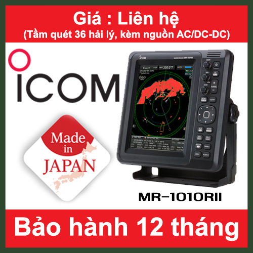 Radar hàng hải ICOM<br> MR-1010RII (36 Hải Lý)