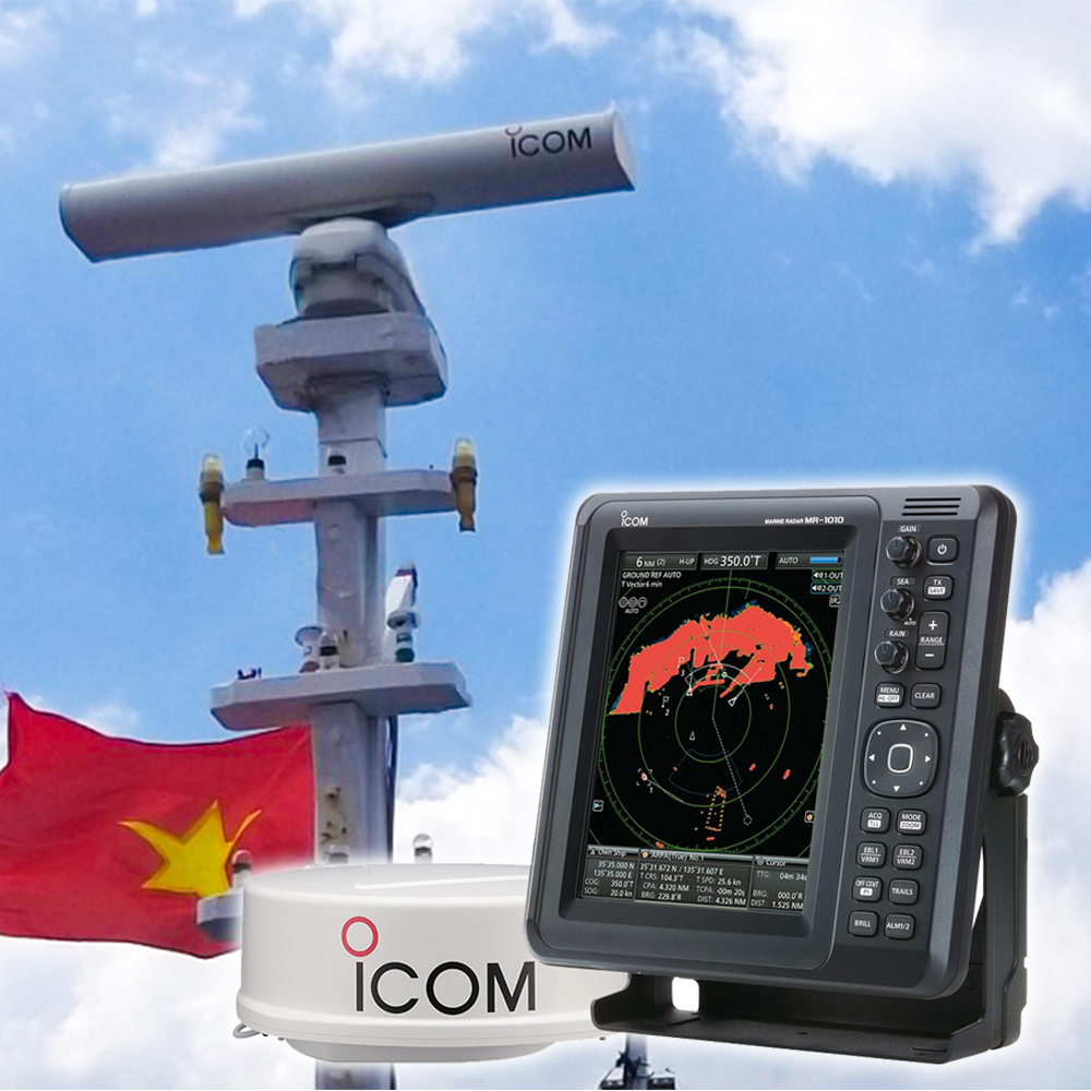 Thiết bị radar tàu biển được sử dụng phổ biến hiện nay
